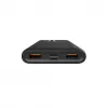 Powerbank Silicon Power QP15 10000 mAh, LiPo, 2x USB-A + 2x USB-C, ingresso Micro-USB, nero