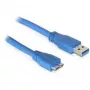 Cavo USB DeLOCK 83502 USB 3.2 Gen 1 5m USB A Micro-USB B blu