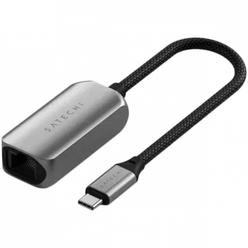 Adattatore USB-C Satechi (1x connettore maschio USB-C 1x LAN Gigabit (1/2,5 Gbit/s)) ST-AE25M