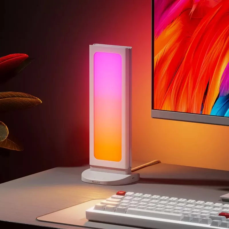 Nanoleaf Pegboard Desk Dock, Bianco | 15 W | RGB