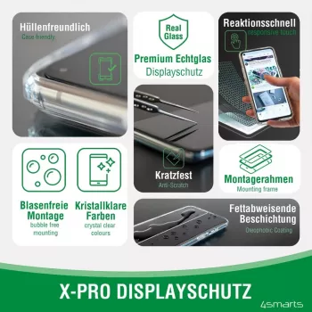 4smarts set iniziale 360° - custodia per cellulare - vetro temperato (10 H)