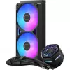Dissipatore CPU a liquido Cooler Master MasterLiquid 240 Atmos II — radiatore da 240 mm, ventola VRM, RGB