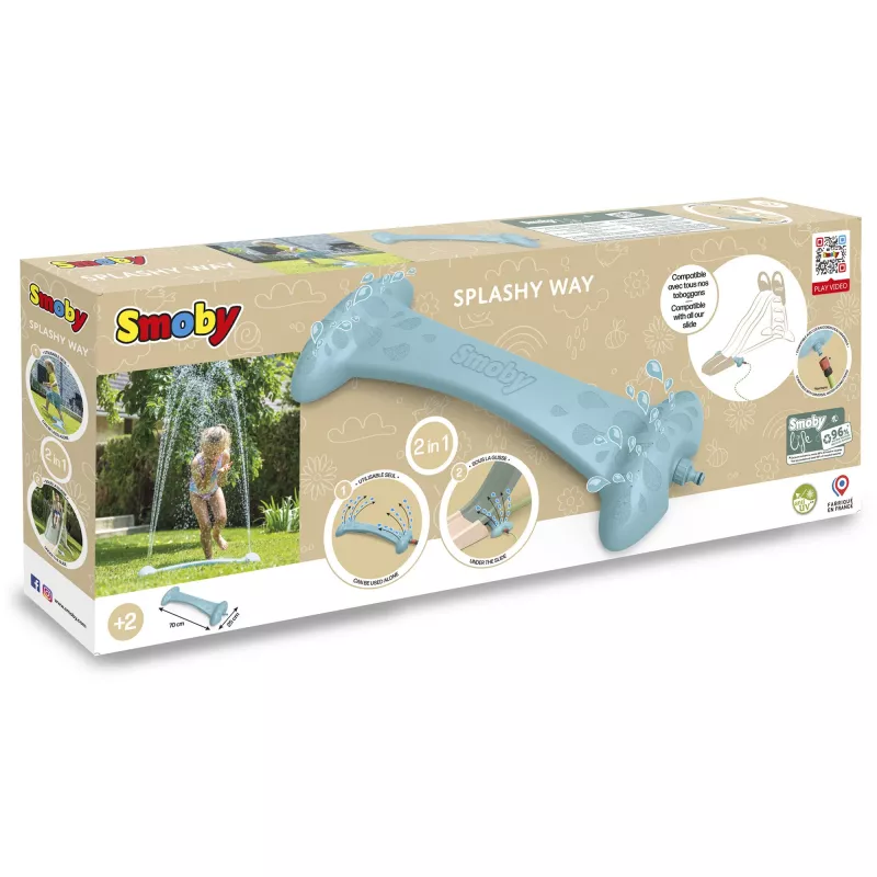 Life irrigatore ad acqua Splashy Way, scivolo