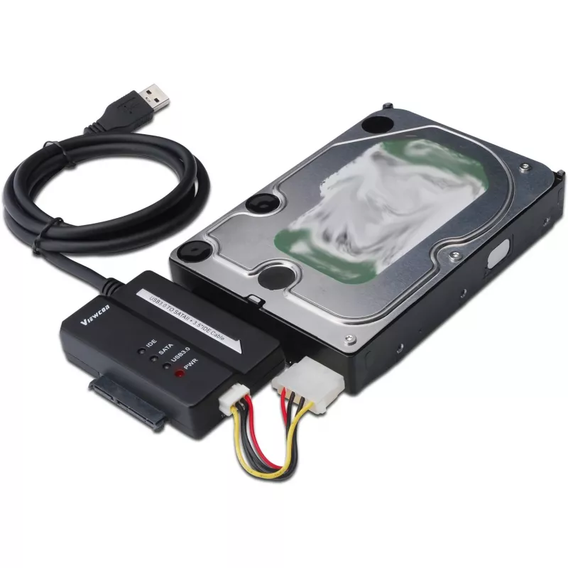 DIGITUS DA-70325 - Controller di memoria - 6,4 cm, 8,9 cm (2.5, 3.5) - ATA / SATA 3Gb/s - 300MBps - USB3.0 (DA-70325)