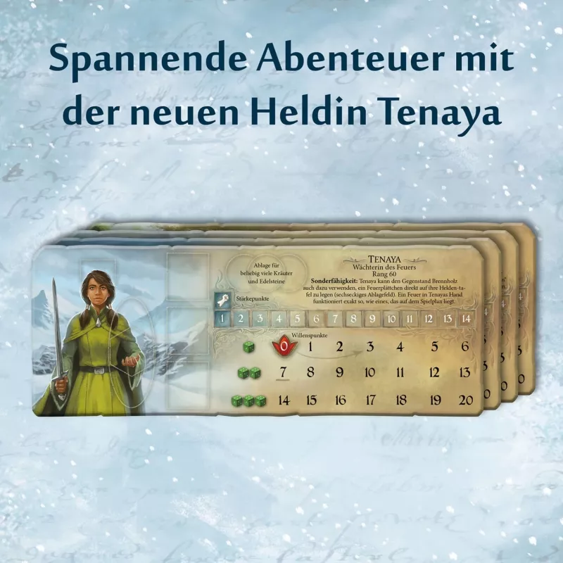 Le leggende di Andor - The Eternal Cold, gioco da tavolo