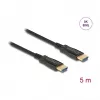 DeLOCK cavo HDMI 5m Type-A standard connettore maschio connettore maschio 48 Gbit/s nero