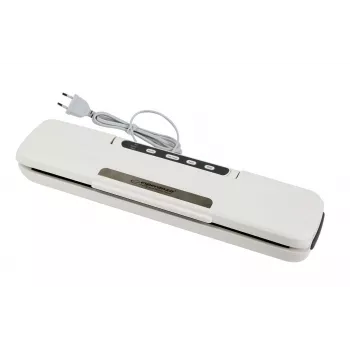 Sottovuoto da tavolo ESPERANZA EKV002 — corpo compatto in plastica, larghezza di lavoro 30 cm, 110 W, bianco