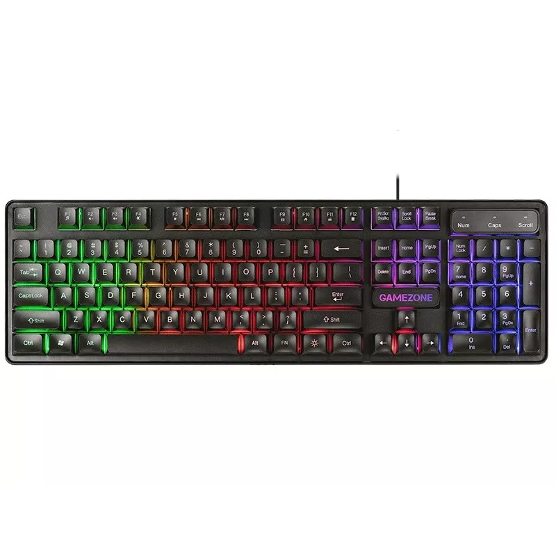 Tastiera e mouse Gamezone Boost USB