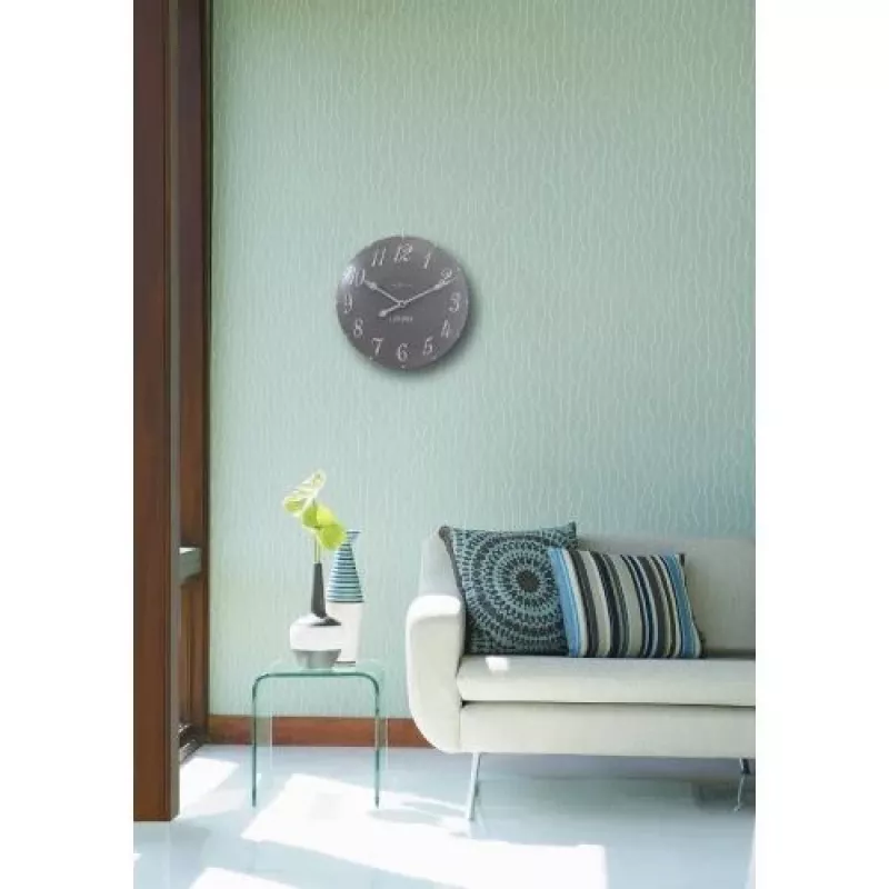 NeXtime orologio 3084gs London Arabic, Ø34,5cm, da parete, grigio/bianco