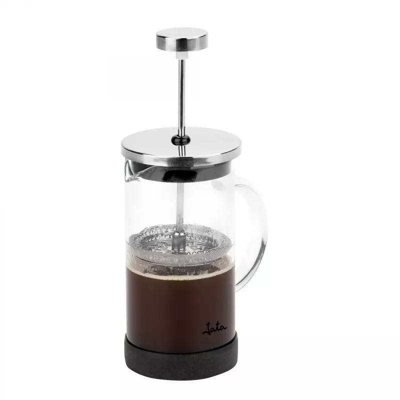 French press Jata HCAF1135 macchina per caffè manuale 0,35 l nero trasparente senza BPA