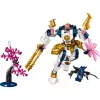 LEGO NINJAGO 71807 Soras Elemental Tech Mech Rising set di costruzioni