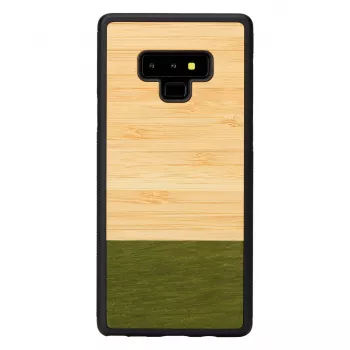 Custodia per smartphone man and wood per Samsung Galaxy Note 9 — Bambuswald nero
