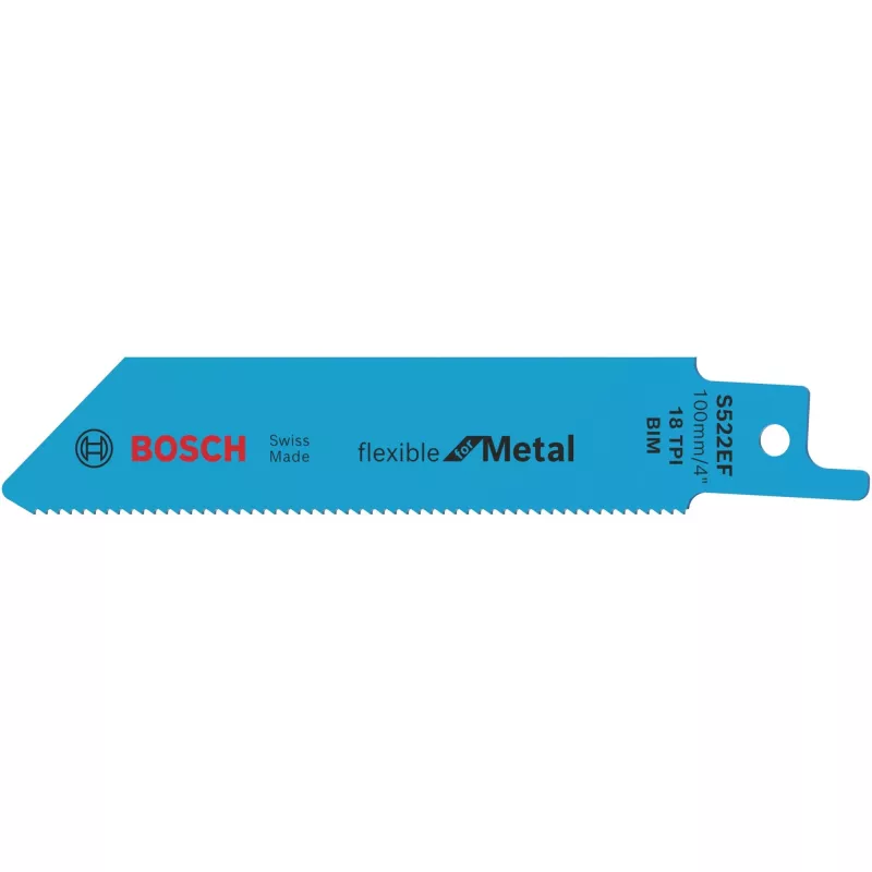 Lama per seghetto alternativo Bosch S 522 EF bimetallico 5 pz. taglio metallo