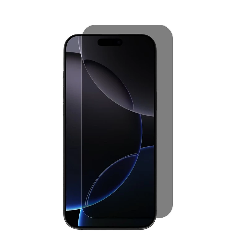 Vetro temperato privacy Crong per iPhone 16 Pro — antiriflesso, antigraffio