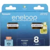 Batterie ricaricabili PANASONIC ENELOOP AAA 800 mAh 8 pezzi (BK-4MCDE/8HH)