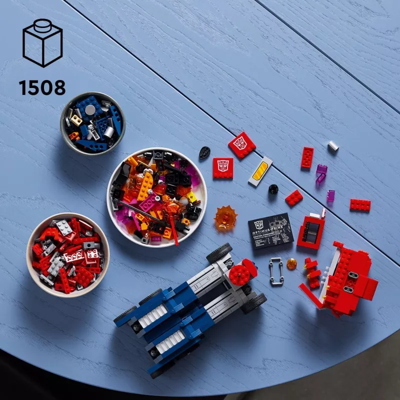 LEGO® 10302 Icons Optimus Prime, set modello robot Transformers