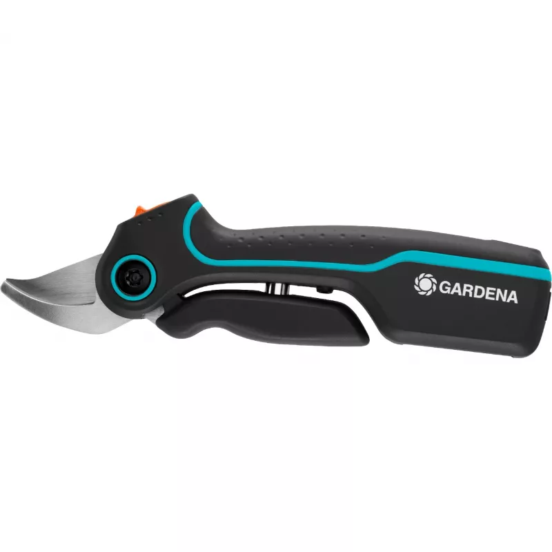 Gardena AssistCut 12222-20 forbici da potatura bypass con assistenza a batteria, nere/verdi