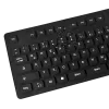 Tastiera LogiLink ID0019A universale USB QWERTZ tedesco nero