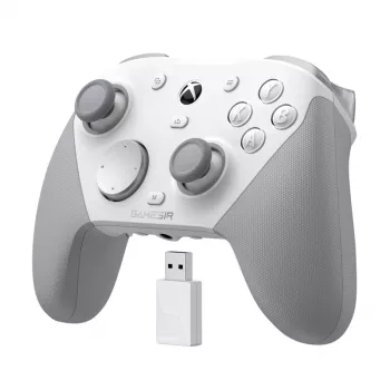 Controller da gaming GameSir G7 PRO Mech White – supporto con cavo/senza fili, layout ergonomico