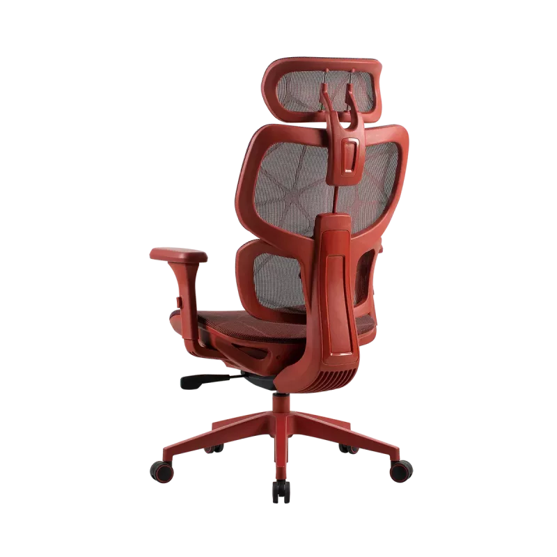 Sedia da ufficio gaming Onex | Ventra Premium rete in tessuto | rosso