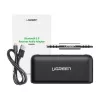 Ricevitore audio Bluetooth 5.0 Ugreen CM276 adattatore jack AUX nero