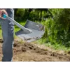 Gardena 17012-20 – Pala per drenaggio – acciaio – nero – a D – monocolore