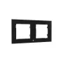 Shelly Wall Frame 2 (WF2) cornice doppia, nera