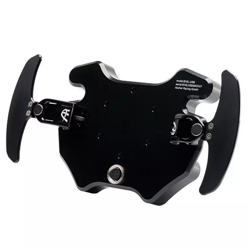 Pannello pulsanti Ascher Racing B16L-USB per simulatori di guida, 12 ingressi, USB, alta compatibilità