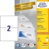 Avery 3655 etichette adesive rettangolari permanente bianco 200 pezzi