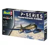 Modello in plastica aereo REVELL Messerschmitt P.1099A-P-SER scala 1/72