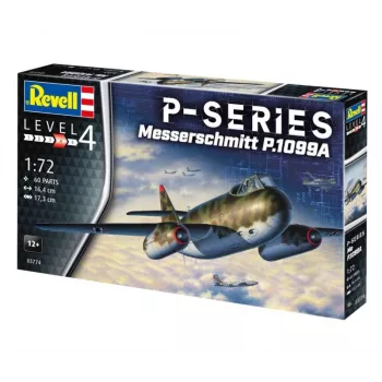 Modello in plastica aereo REVELL Messerschmitt P.1099A-P-SER scala 1/72