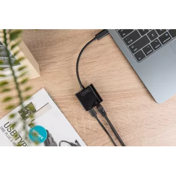 Adattatore USB Type-C Gigabit Ethernet Digitus DN-3027