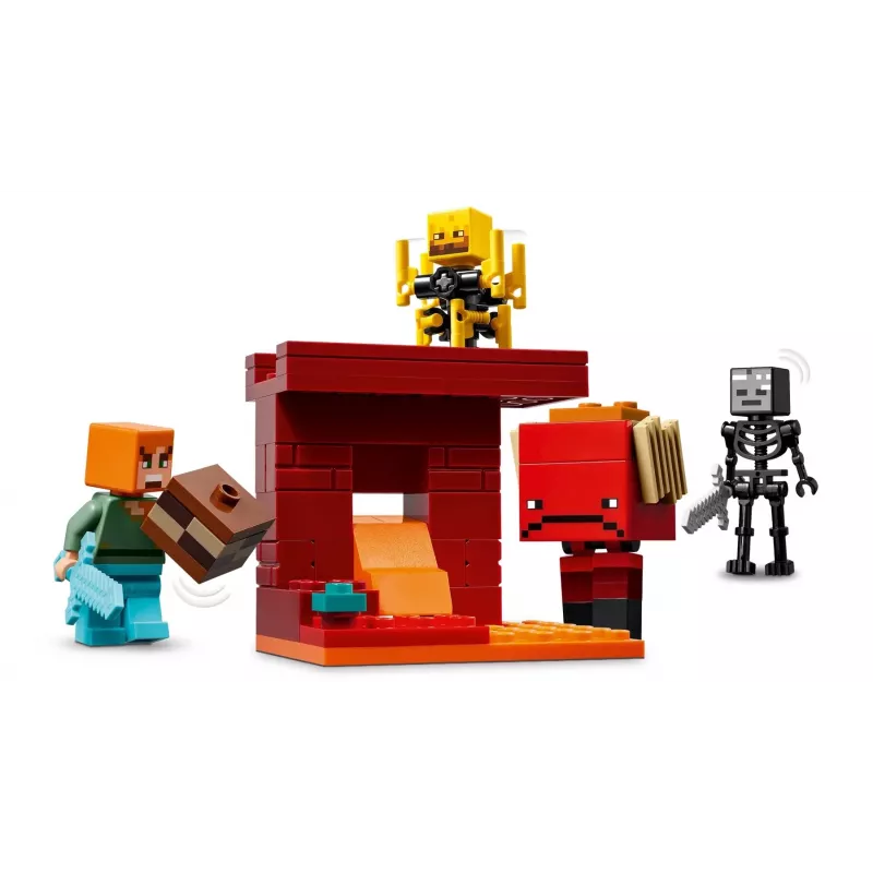 LEGO MINECRAFT 21266 La battaglia di lava del Nether