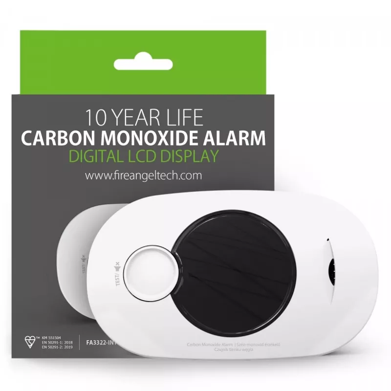 Rilevatore di monossido di carbonio FireAngel FA3322 rilevatore di gas (FA3322-INT)
