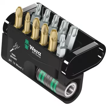 Set di bit per cacciavite Wera Bit-Check 12