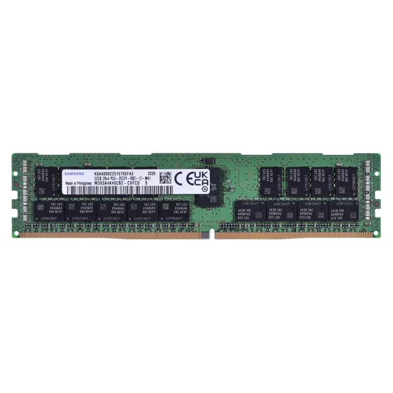 Samsung - DDR4 - modulo - 32 GB - DIMM 288-PIN - 2933 MHz / PC4-23400 CL21 1.2 V registrato ECC