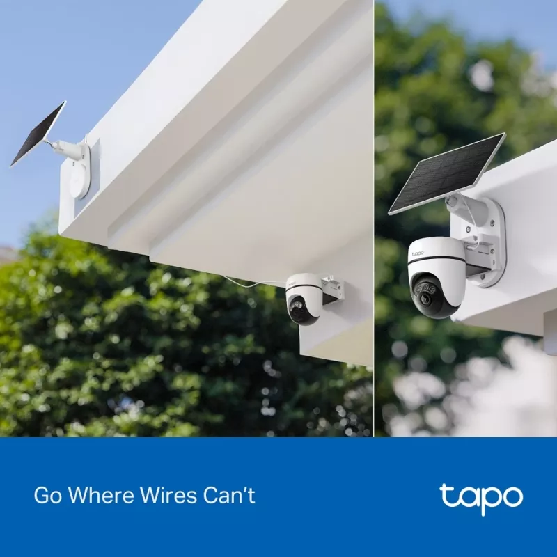 Telecamera di sorveglianza TP-LINK Tapo C630 KIT alimentata a energia solare Pan/Tilt