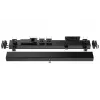 AUDAC IMEO2 soundbar professionale a 3 vie, 3.1, Bluetooth, HDMI, subwoofer da 30 W, nero