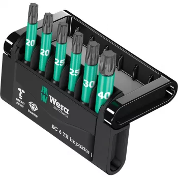 Bit-Check Wera inserti per cacciavite 6 pz.