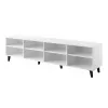 Mobile TV cama meble ASTI 200×42×52 cm bianco opaco