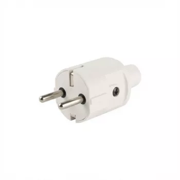 ABL Compact Plug SCHUKO & 100000047 fr-be TPE bianco IP20 Tipo 1505 20 (100000047)