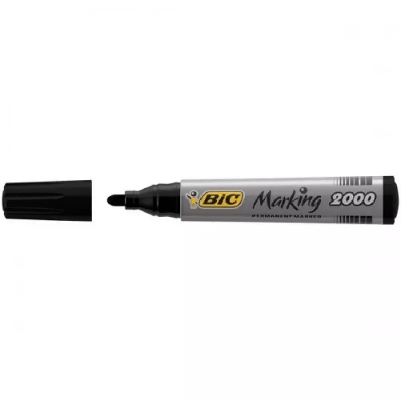 Pennarello indelebile BIC ECO 2000 2-5 mm, nero, 1 pz. 000095