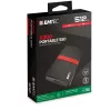 SSD Emtec 512GB USB Type-C 3.2 Gen 1 nero rosso X200