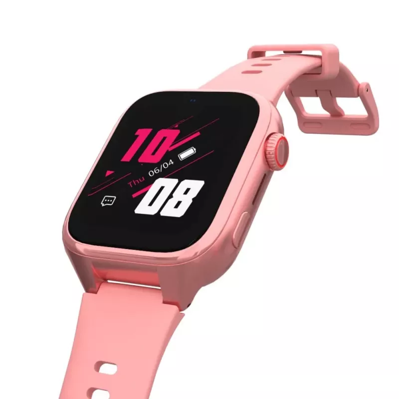 Smartwatch Stelio Junior Pro AI 4G ST-SWJ102-PK — orologio 4G per bambini, rosa