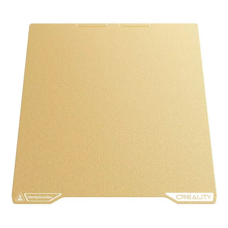 Piano di stampa Creality K2 PEI opacizzato, compatibile con Creality K2, giallo, 1 pezzo