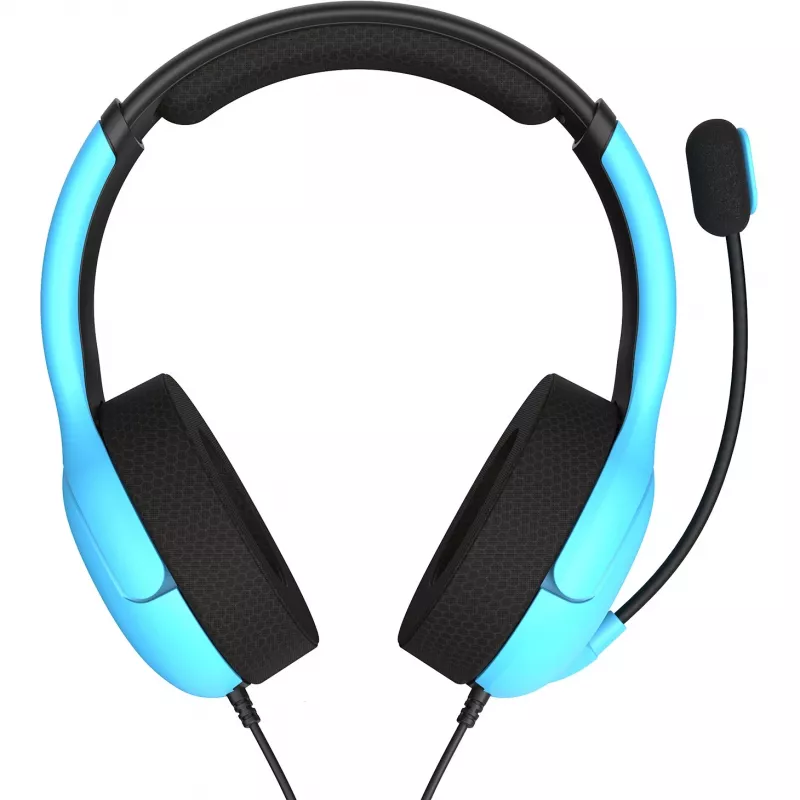 PDP PS5 & PC Neptune Blue AIRLITE headset con filo, con cavo, gaming, headset, blu