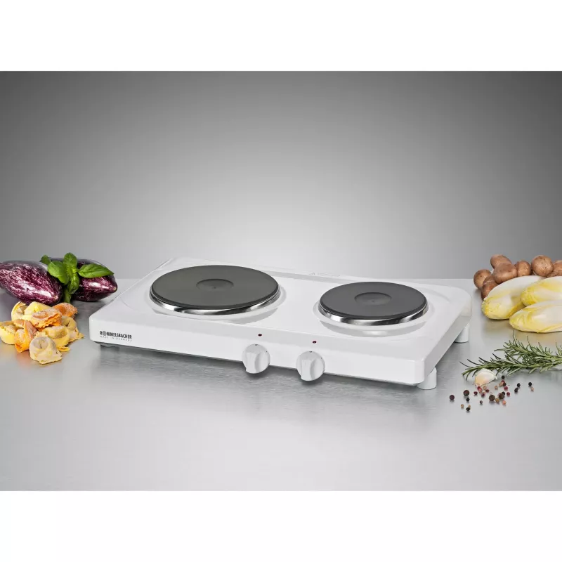 Piastra a induzione Rommelsbacher THS 2590, 2 zone, manopola