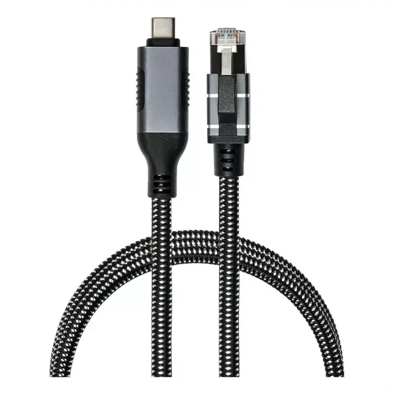 Good Connections cavo Ethernet USB-C RJ45, antracite, 5,0 m