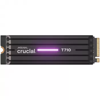 SSD CRUCIAL T710 4 TB M.2 PCIe 5.0 NVMe — 4000 GB, lettura 14500 MB/s, scrittura 13800 MB/s