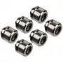 EK Water Blocks EK-Quantum Torque HDC 12 raccordo, confezione da 6, G1/4, argento
